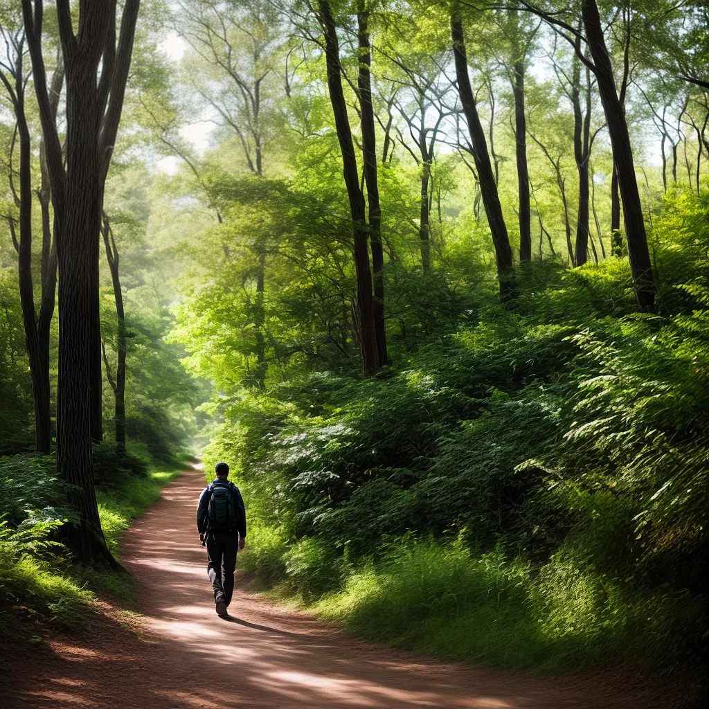 Qual é o significado de sonhar com trilha? 5 Fotos trilha floresta caminhada sol