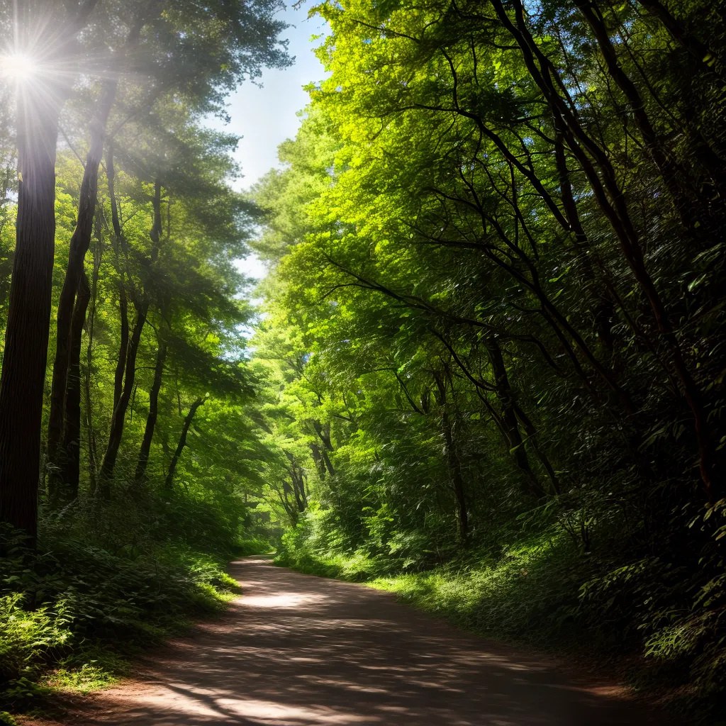 Fascinação pela Natureza: O Que Significa Sonhar com Trilhas? 5 Fotos trilha floresta luz natureza descoberta