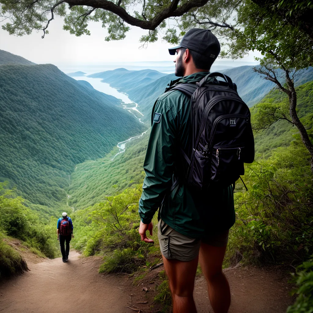 Mergulhe no Significado dos Seus Sonhos de Aventura Ecológica 6 Fotos trilha floresta mochila binoculos vista eco