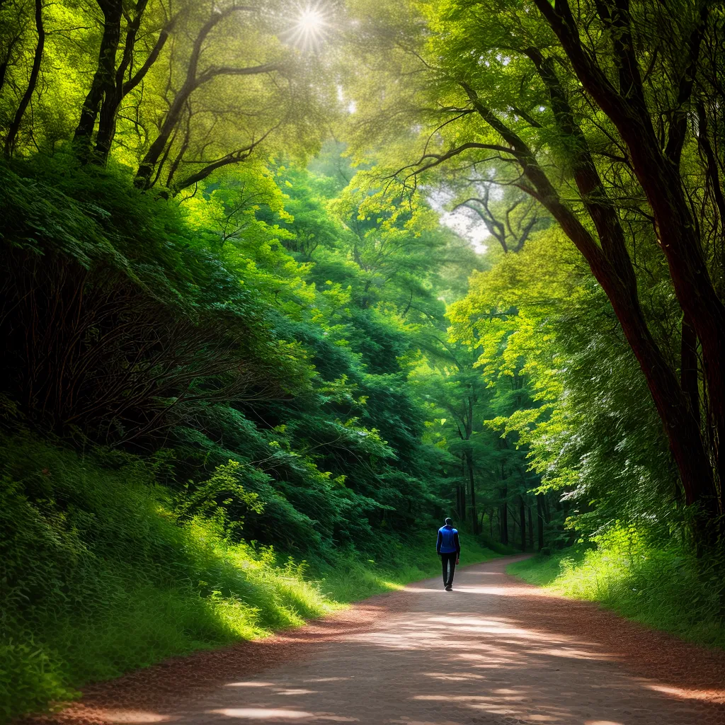 Caminhada na Trilha: Qual o Significado de Sonhar com Natureza? 3 Fotos trilha floresta natureza paz caminhada