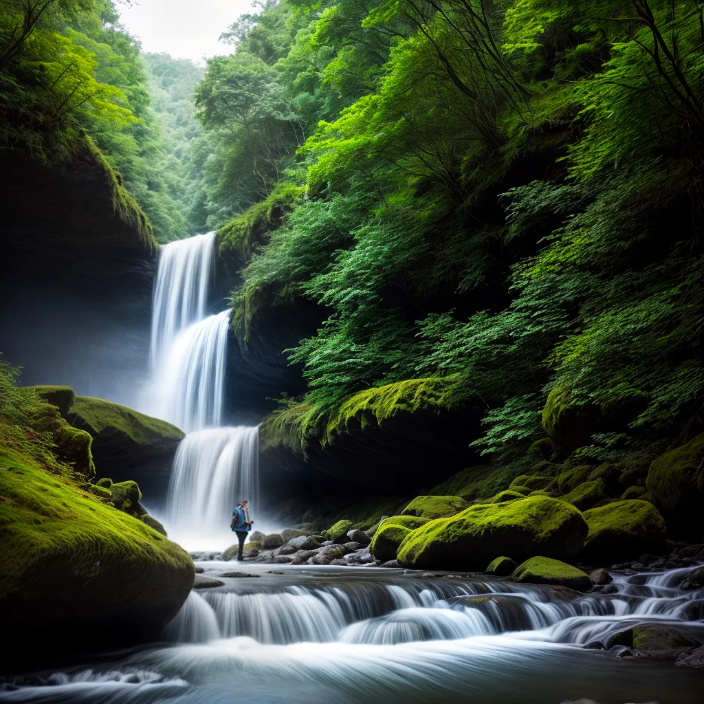 Fotos trilha floresta queda dagua sonho
