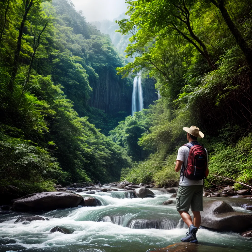 Sonhar com ecoturismo: descubra o que isso significa 4 Fotos trilha floresta rio ecoturismo