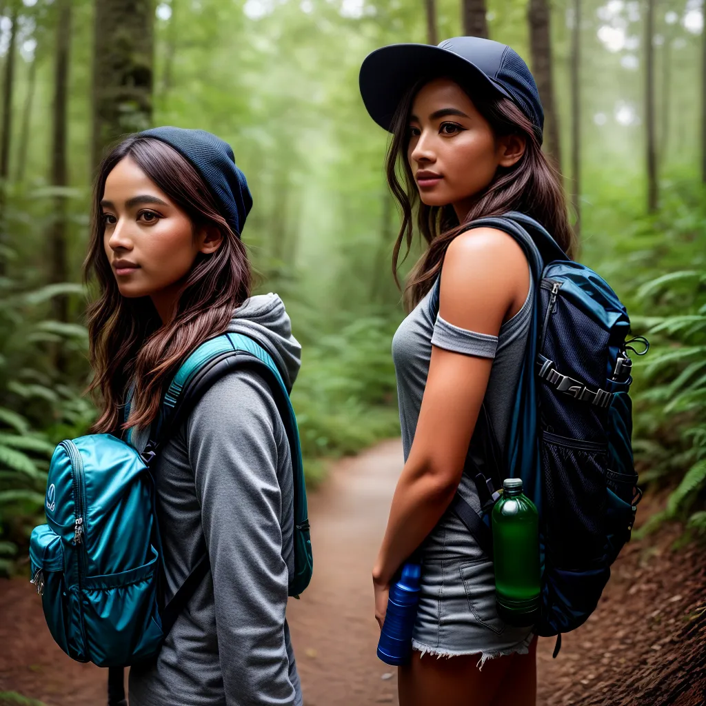 O Que Significa Sonhar com Aventuras Eco-Friendly? 2 Fotos trilha floresta sustentabilidade garrafa mochila