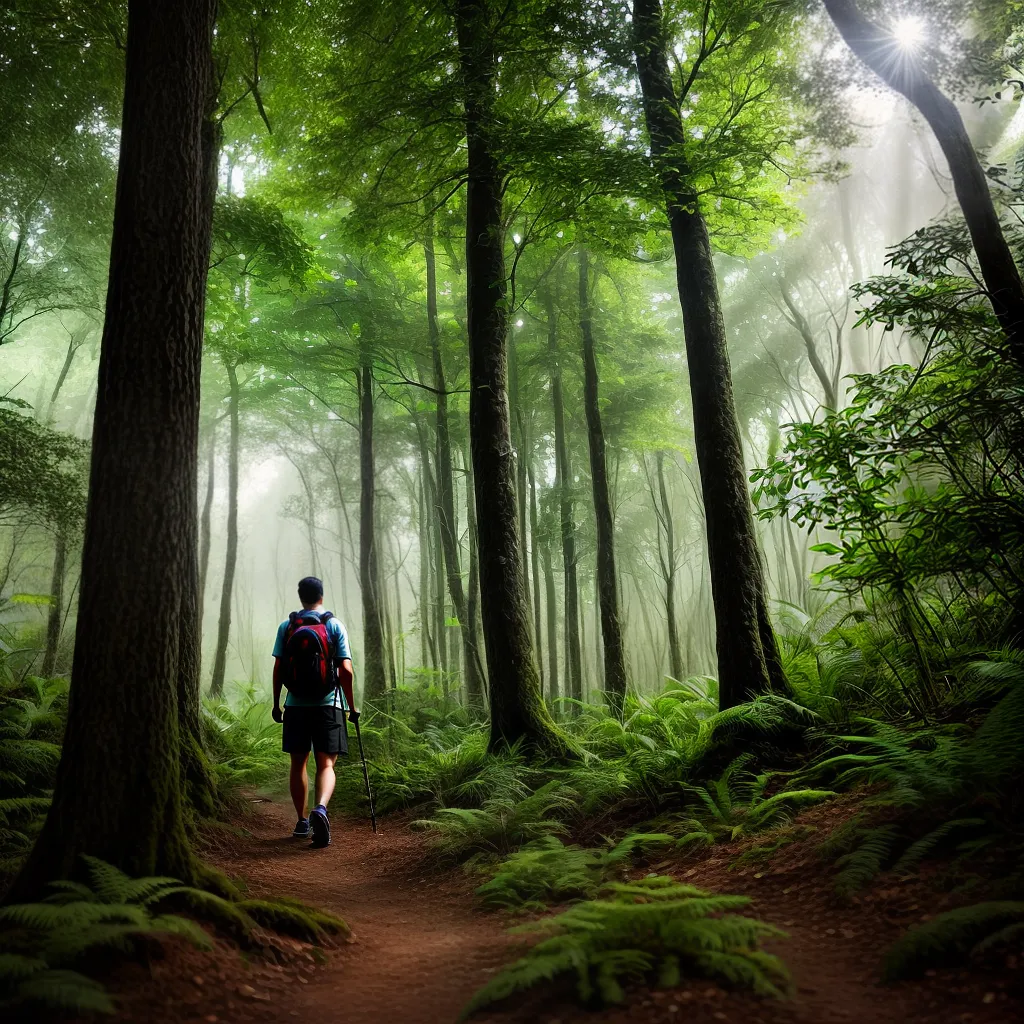 Descobrindo o Significado de Sonhar com Turismo Ecológico 6 Fotos trilha floresta verde ecoturismo 1