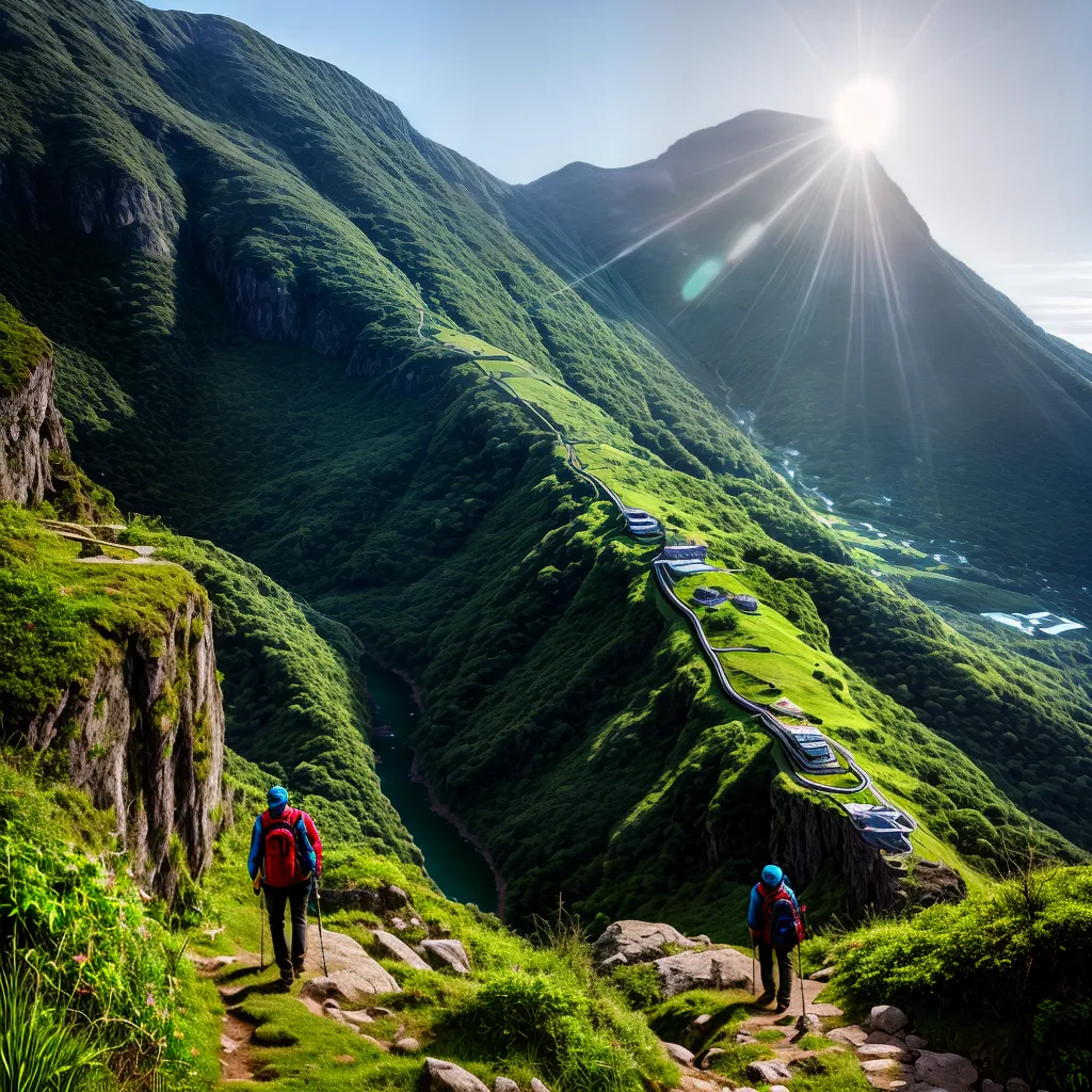O Que Significa Sonhar com Árduos Desafios e Agitação em Viagens Sustentáveis 6 Fotos trilha montanha vegetacao sustentavel
