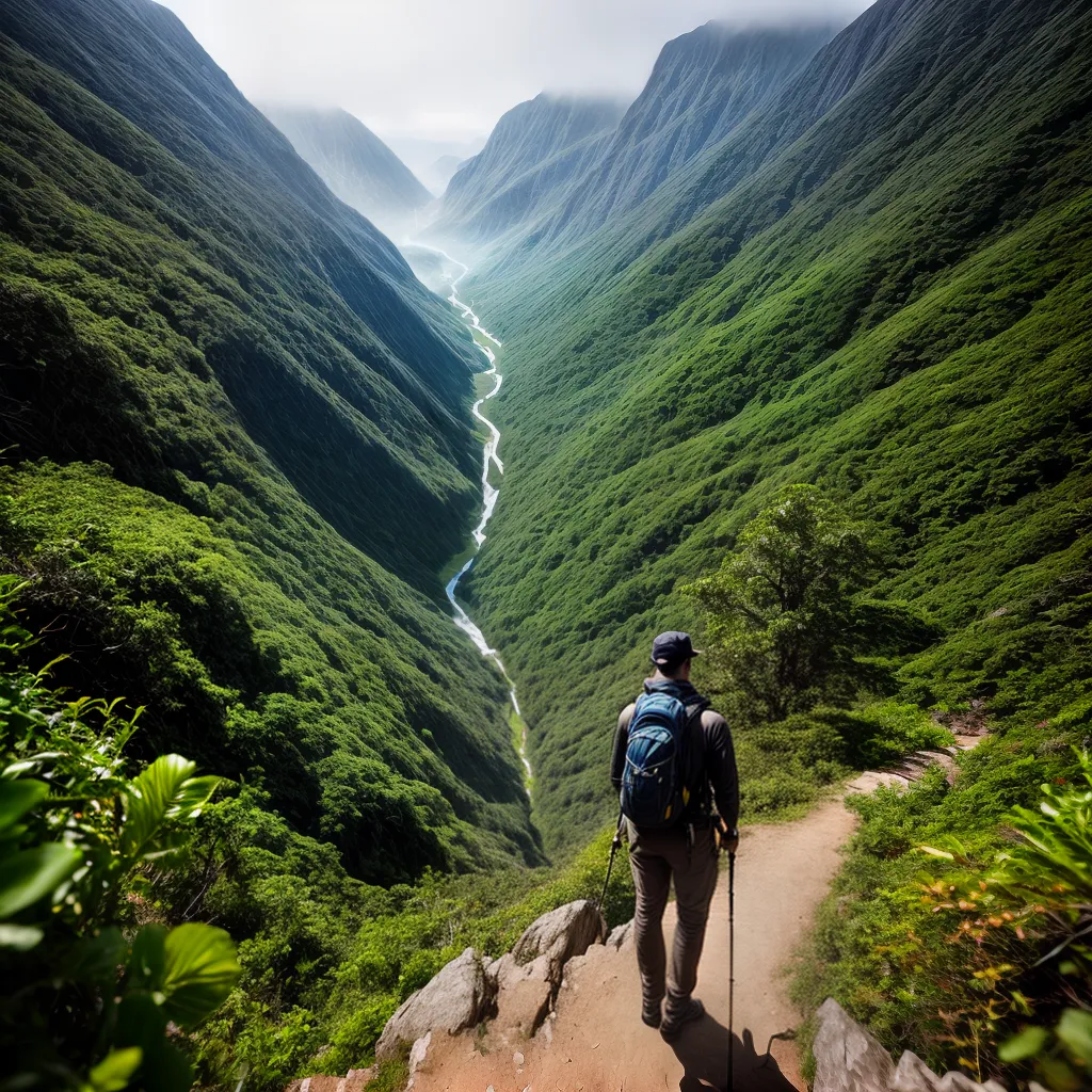 O Que Significa Sonhar com Árduos Desafios e Agitação em Viagens Sustentáveis 3 Fotos trilha sustentavel aventura natureza