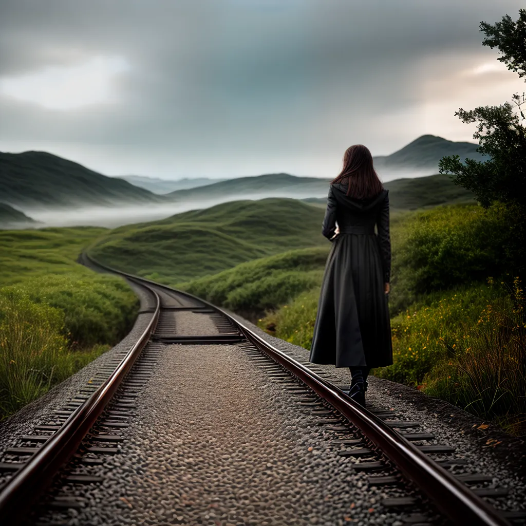 Interpretando sonhos com trilhos: O que significa? 6 Fotos trilho divergente escolha caminho