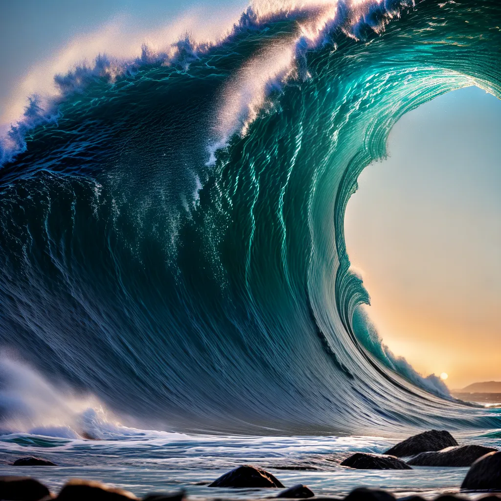 ifica Sonhar com Tsunami? 3 Fotos tsunami destruicao medo emocao