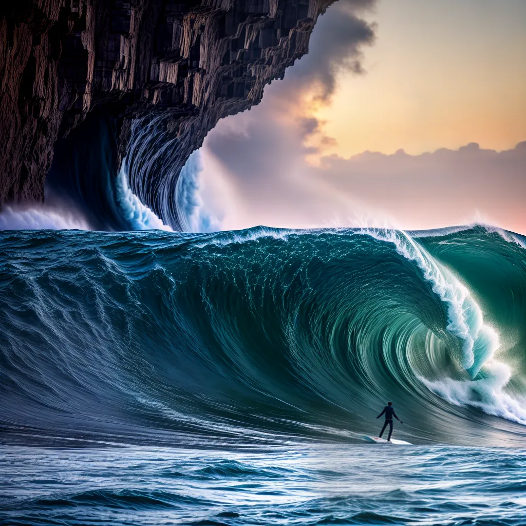 Desvendando o que Significa Sonhar com um Tsunami 3 Fotos tsunami sonho onda pessoa costa