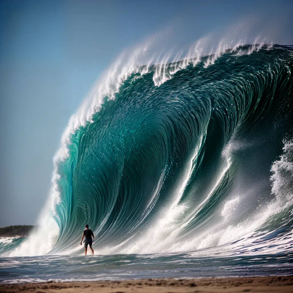 Onda gigante: o que significa sonhar com uma tsunami? 6 Fotos tsunami sonho poderless praia onda