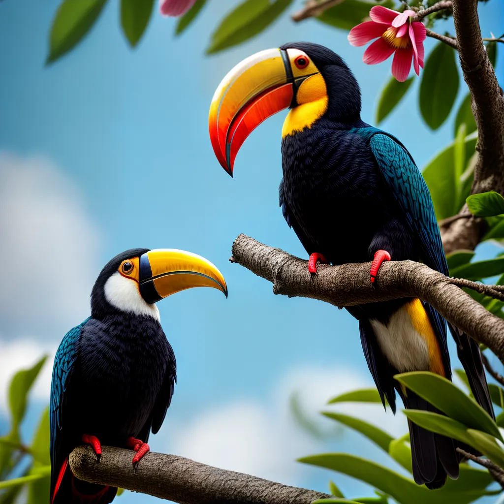 Título 2: O Simbolismo por Trás dos Sonhos com Aves Brasileiras 5 Fotos tucano natureza sonhos