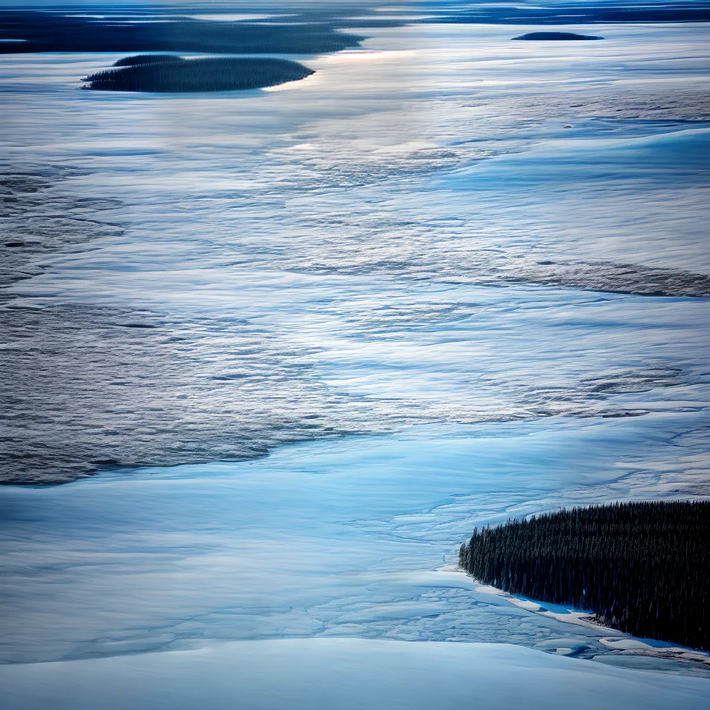 Segredos da Natureza: Descubra o Significado de Sonhar com a Tundra 2 Fotos tundra gelo azul ceu