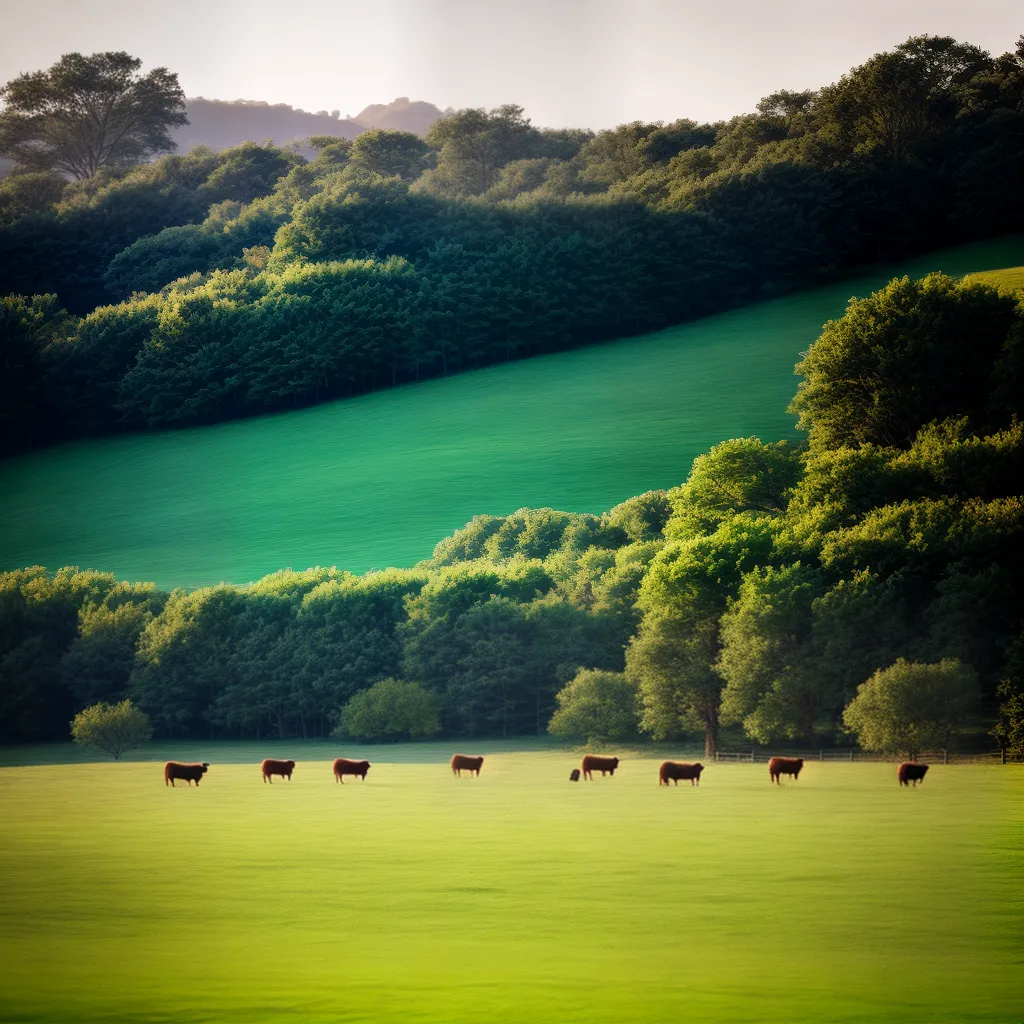 Fotos turismo rural campo animais paisagem