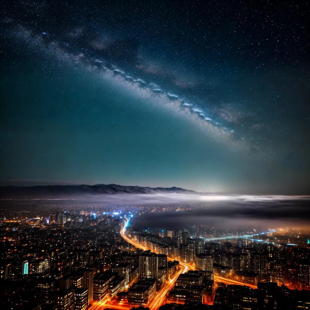 Desvendando o Significado de Sonhar com o Espaço Urbano e Extraterrestres 2 Fotos ufo estrelas cidade misterio