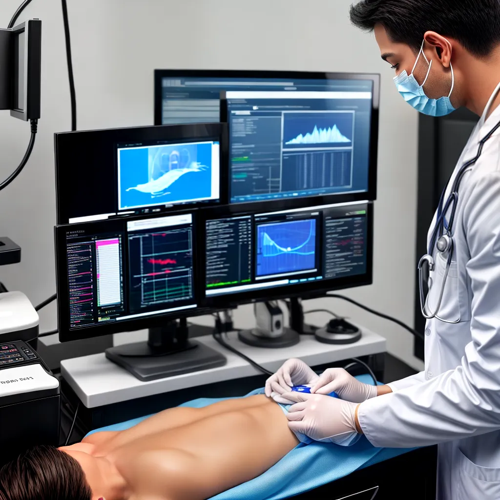 ante, urologista, unicelularismo, cirurgia de umbigo e ecografia ultrassônica. 2 Fotos ultrassom procedimento cirurgico equipe