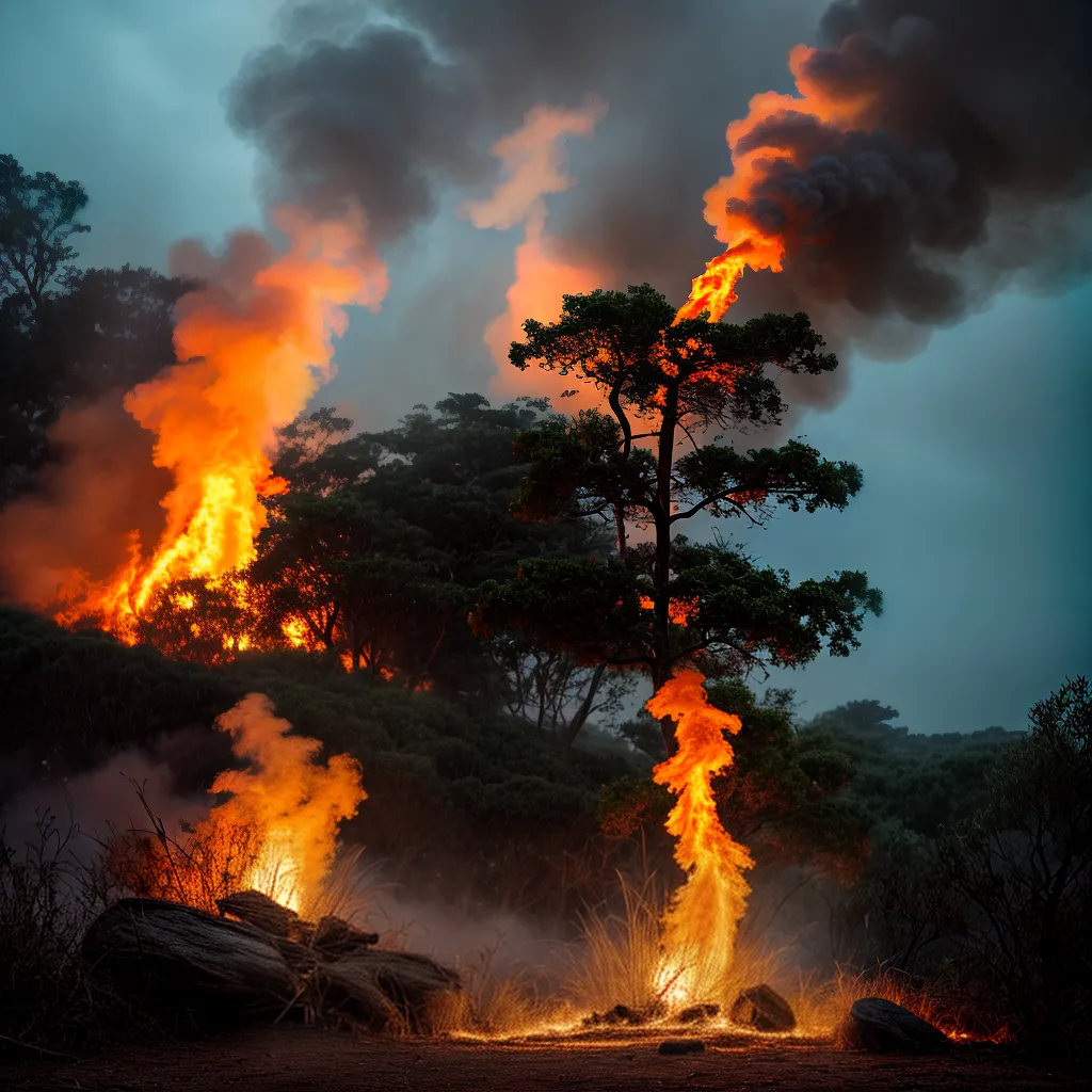 Umbanda Ardente: Descubra o Significado de Sonhar com Planta Ardente 6 Fotos umbanda ardente planta queimando