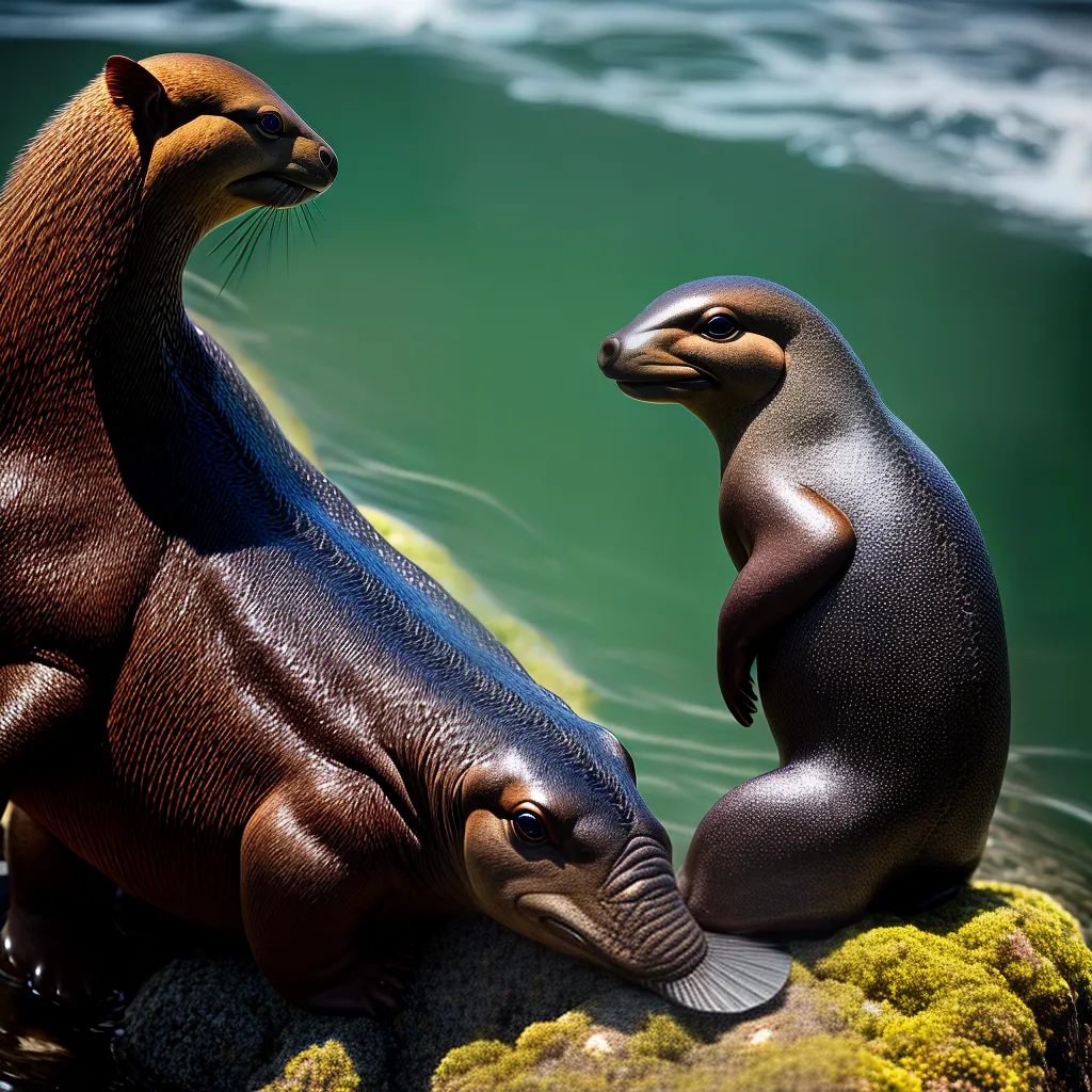 Significado de Sonhar com Platypus Marítimo 4 Fotos unicidade adaptabilidade ornitorrinco marinho