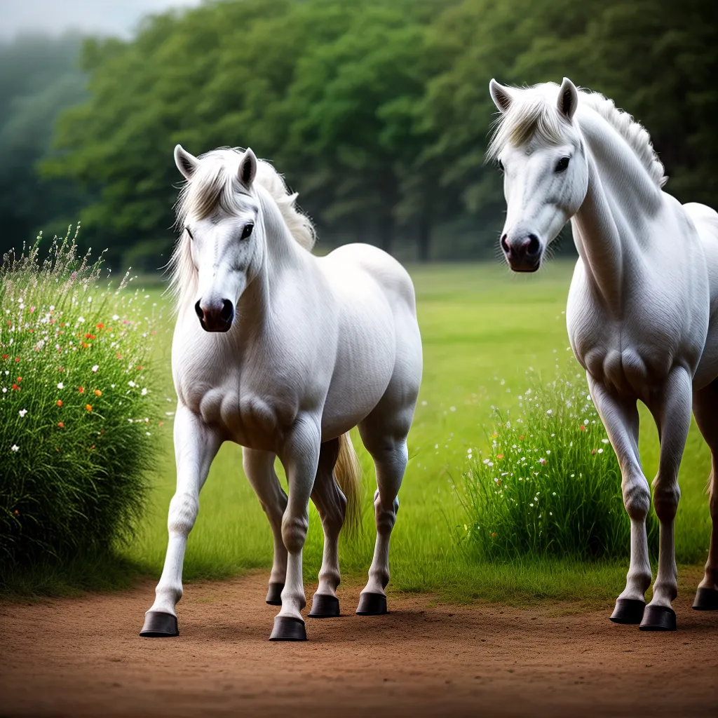 O Significado de Sonhar com Unicórnios 3 Fotos unicornio branco campo flores jornada
