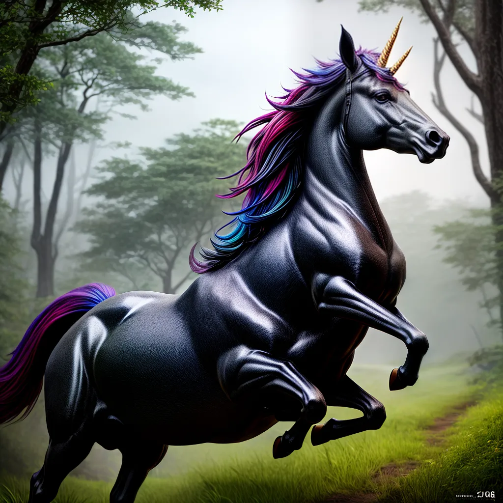 Fotos unicornio dragao magia natureza