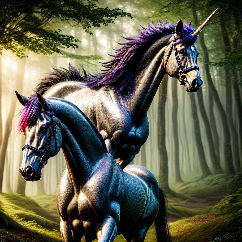 O Significado de Sonhar com Animais Fantásticos 3 Fotos unicornio floresta magia brilho 1