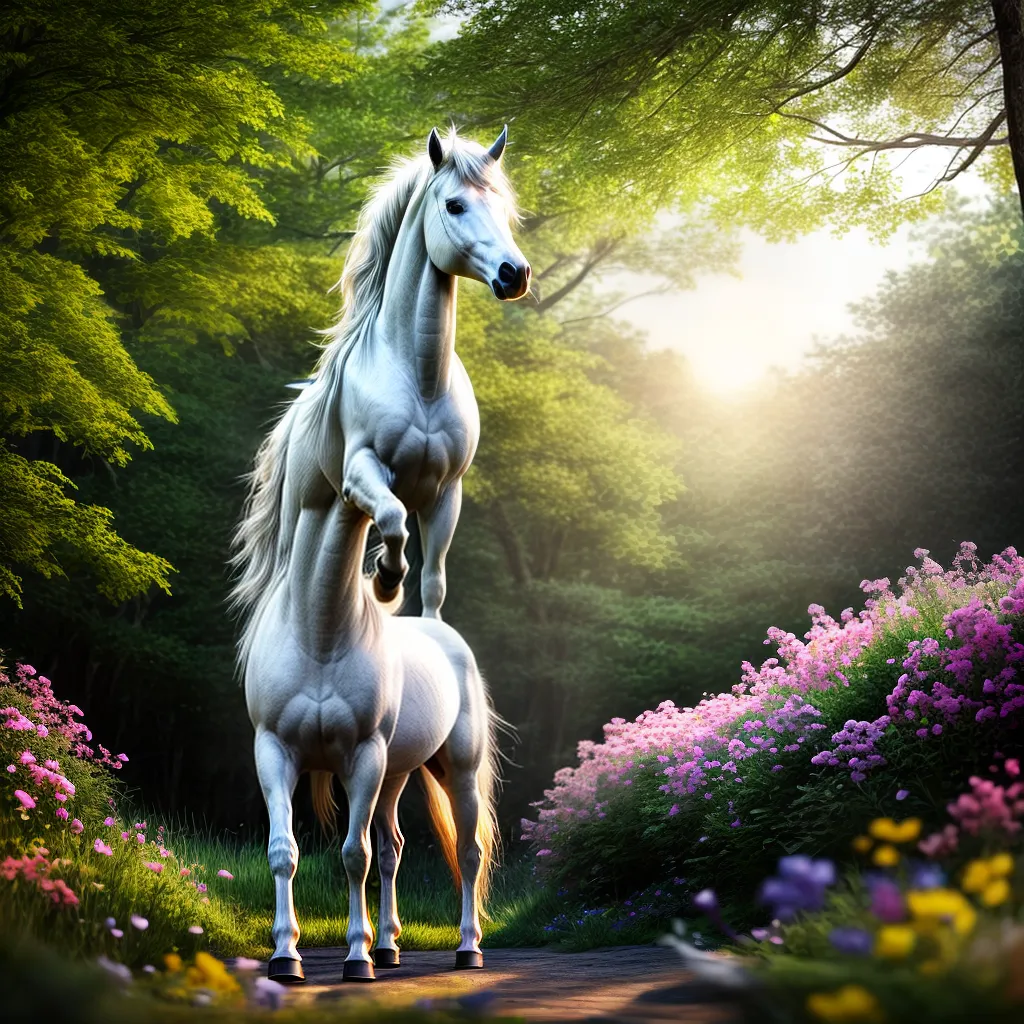 O despertar do Mito: o Significado de Sonhar com Unicórnio 2 Fotos unicornio floresta magia brilho