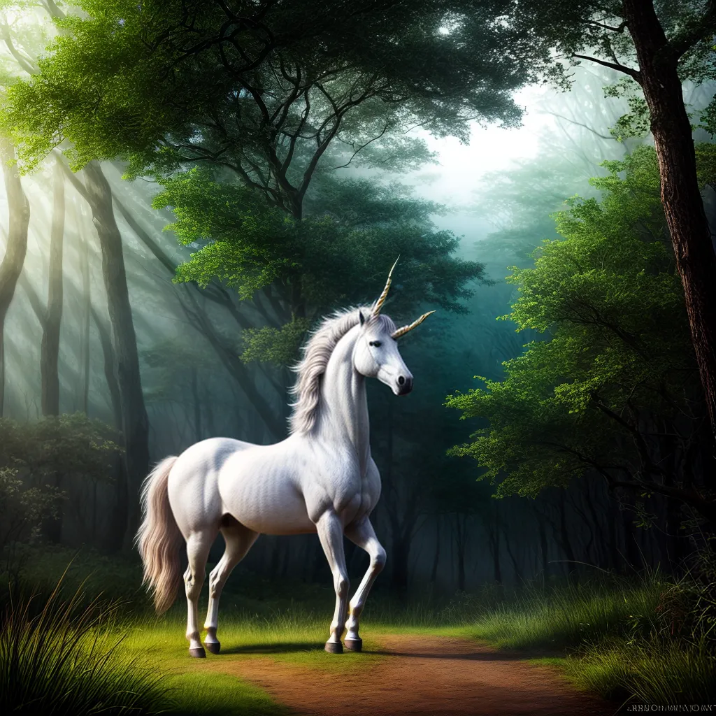 O Significado de Sonhar com Animais Fantásticos 2 Fotos unicornio floresta magica brilho 1