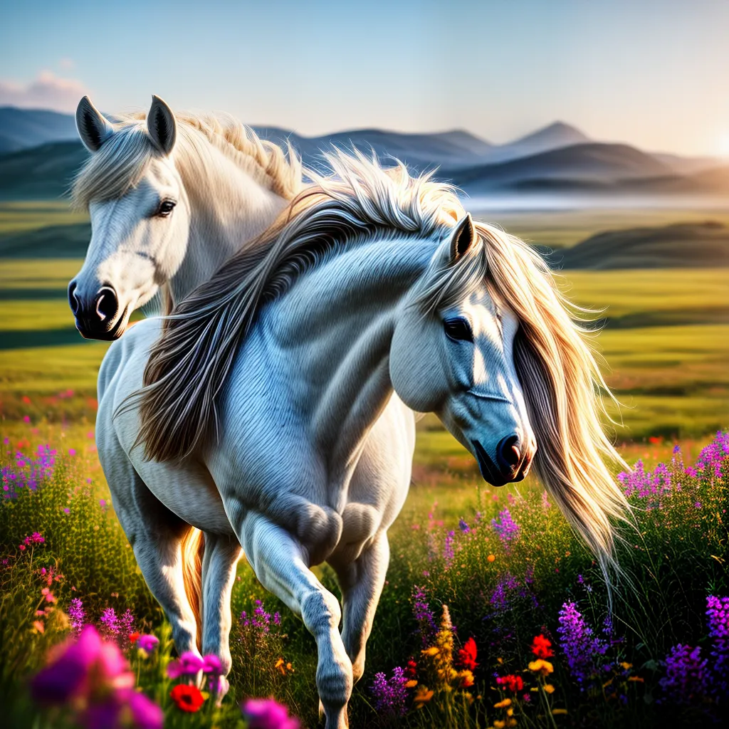 Ser Mitológico com Chifre: Qual o Significado de Sonhar com um Unicórnio? 4 Fotos unicornio ouro campo flores 2