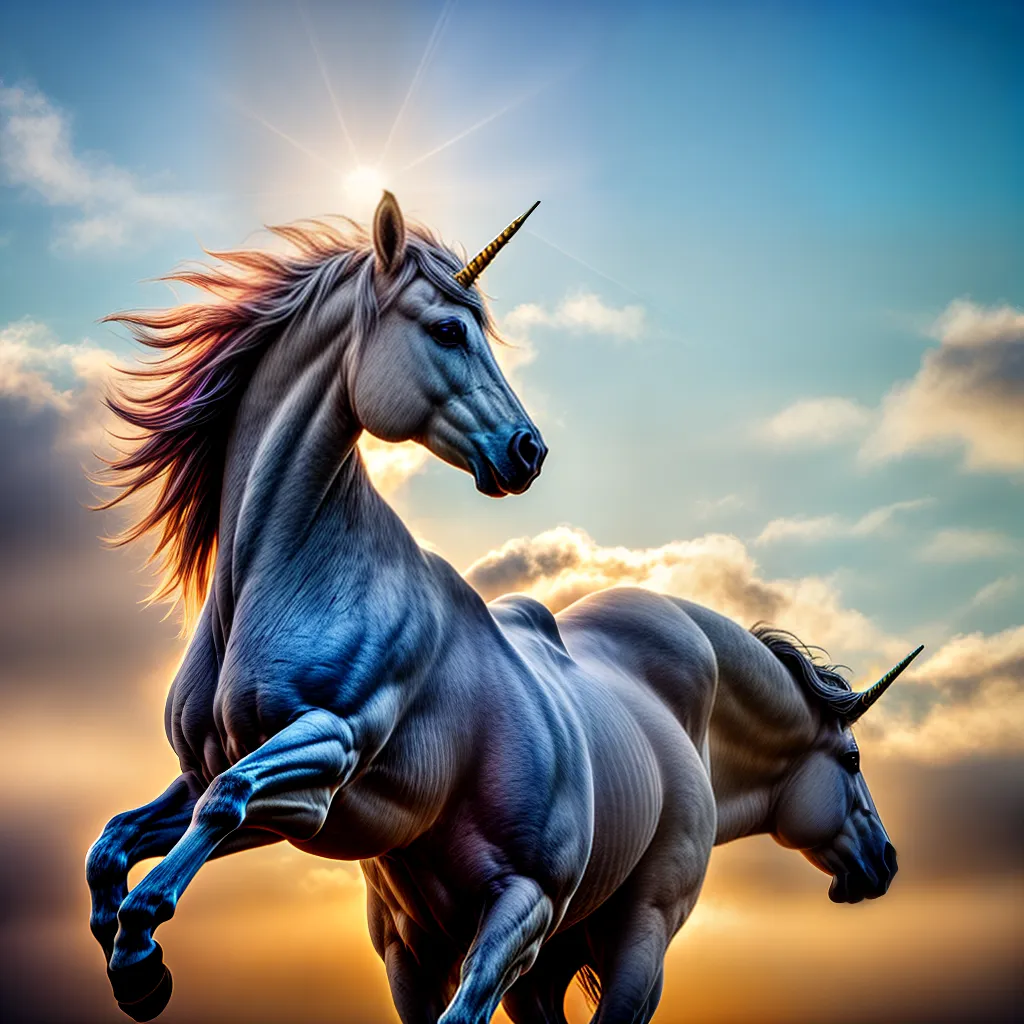 Cavalinho Voador: O Que Significa Sonhar com Um Unicórnio? 6 Fotos unicornio voo nuvens magia sonho