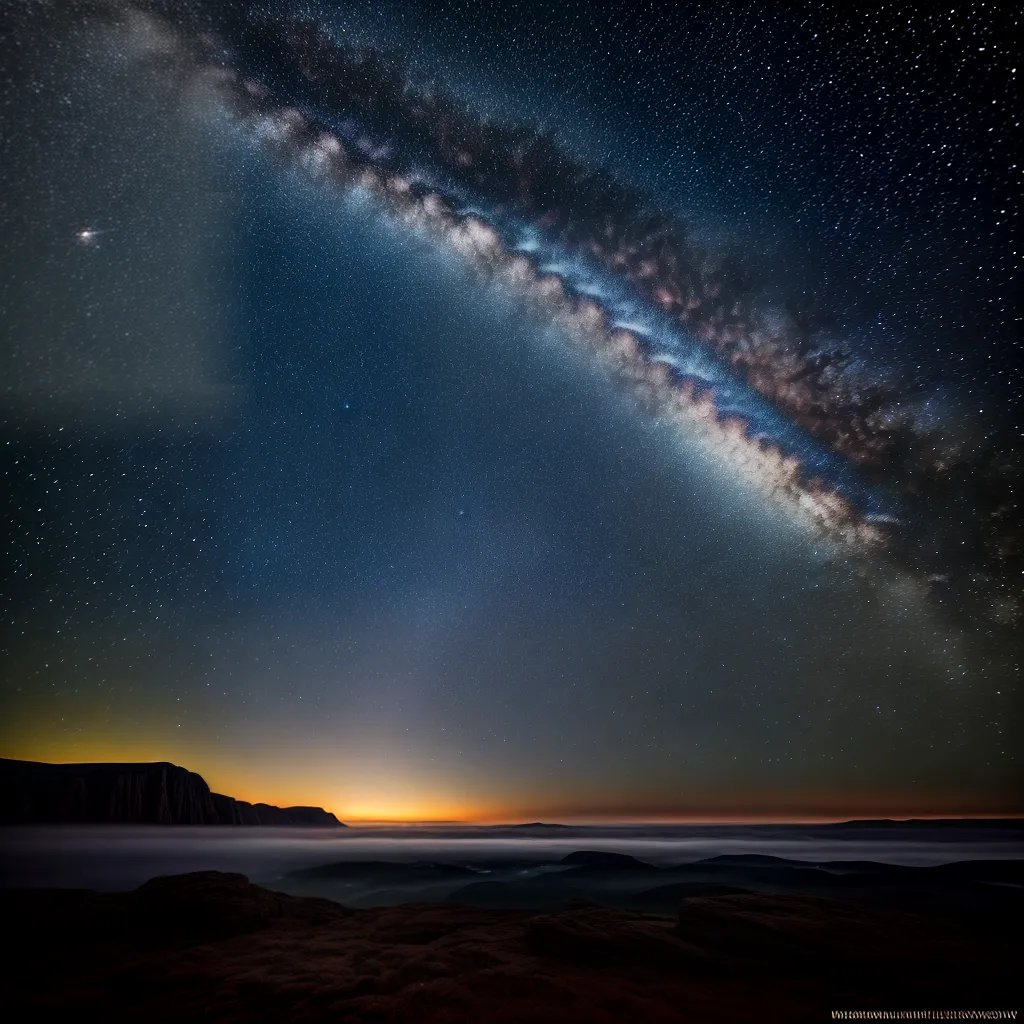 O Cosmo dos Sonhos: Entenda o que Significa Sonhar com o Universo. 4 Fotos universo noite estrelas via lactea 1