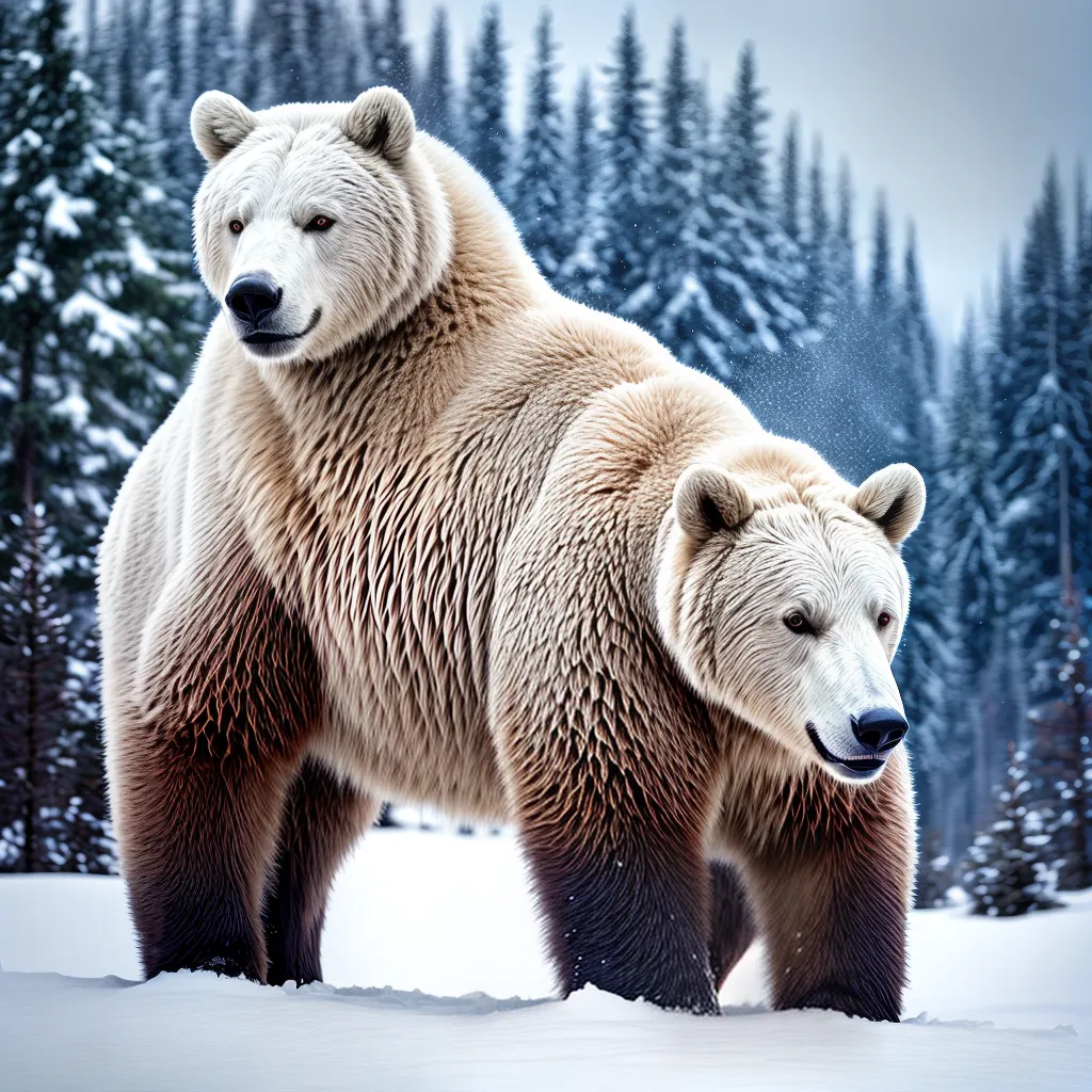 Expedição na Neve: O Significado de Sonhar com Urso Branco 2 Fotos urso branco montanha neve forca