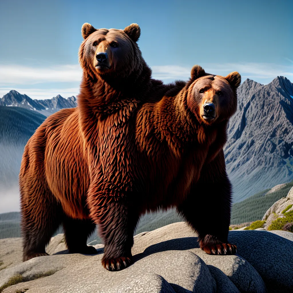 Universo dos Sonhos: Desvendando o Significado de Sonhar com Ursos 5 Fotos urso poderoso montanha desafios