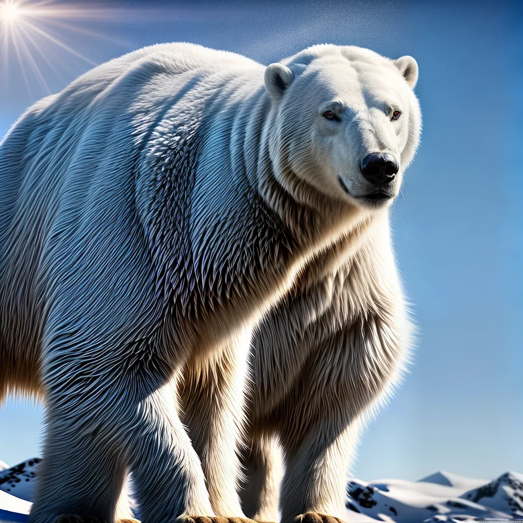 Expedição na Neve: O Significado de Sonhar com Urso Branco 6 Fotos urso polar montanha neve olhos azuis