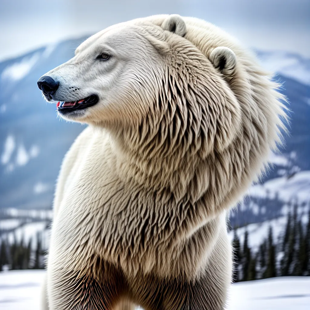 Expedição na Neve: O Significado de Sonhar com Urso Branco 3 Fotos urso polar neve olhos azuis poder
