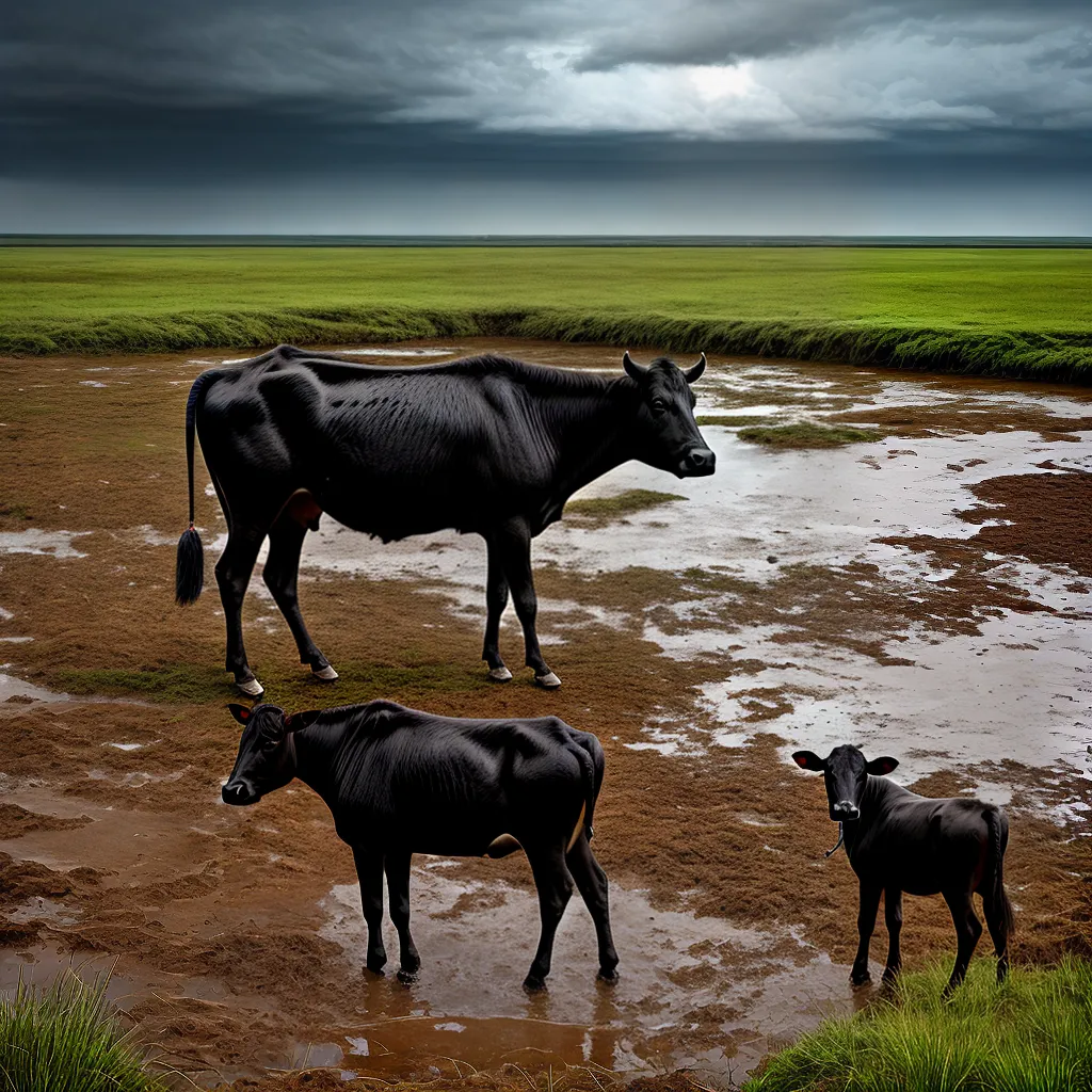 Desvendando o Mistério: O que Significa 'A Vaca Foi Pro Brejo?' 9 Fotos vaca lama desapontada tempestade