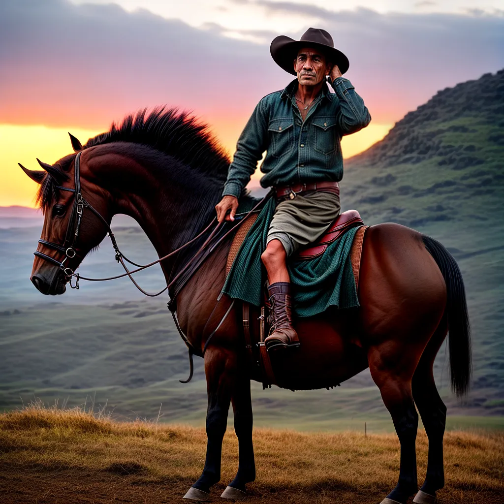 Sonhar com Vaqueiro: O Que Pode Representar? 5 Fotos vaqueiro por do sol trabalho