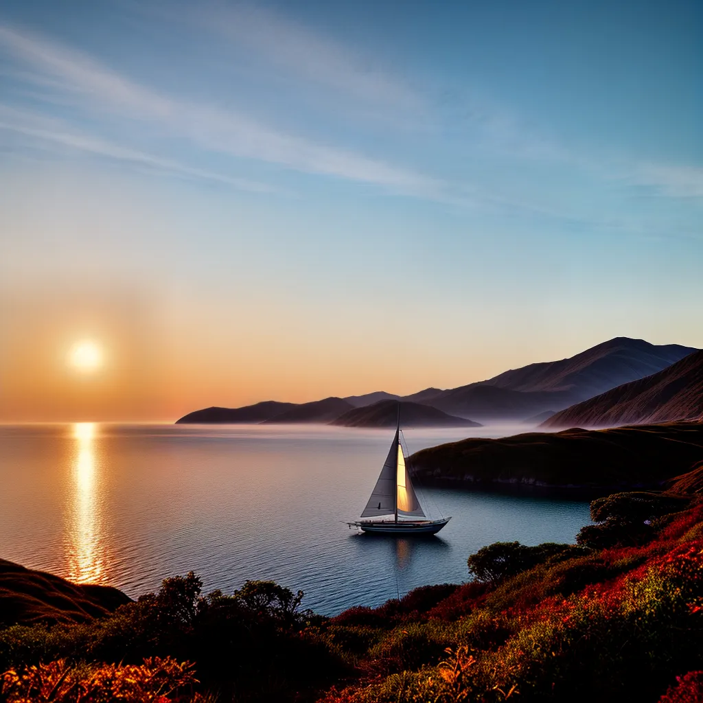Descobrindo o Significado de Sonhar com Uma Regata 3 Fotos veleiro lago paz por do sol