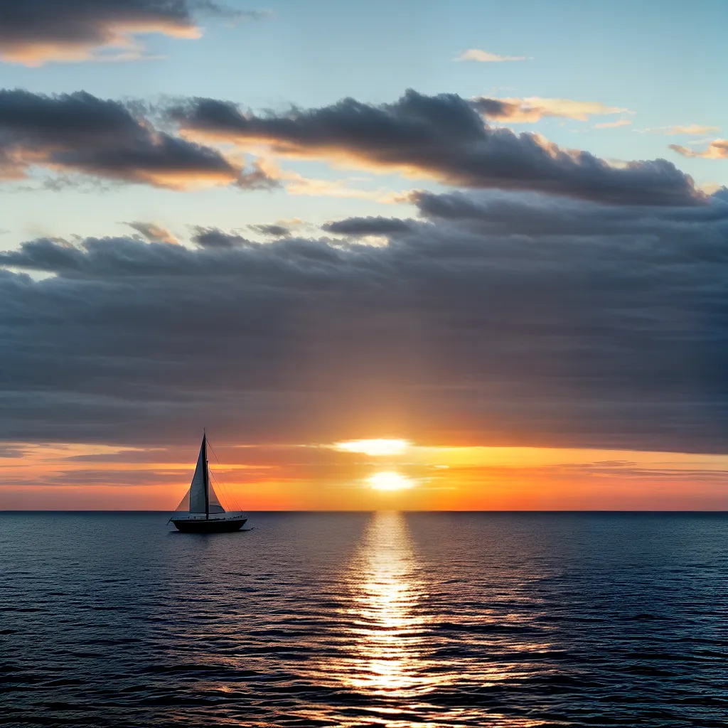 Fotos veleiro por do sol jornada 3