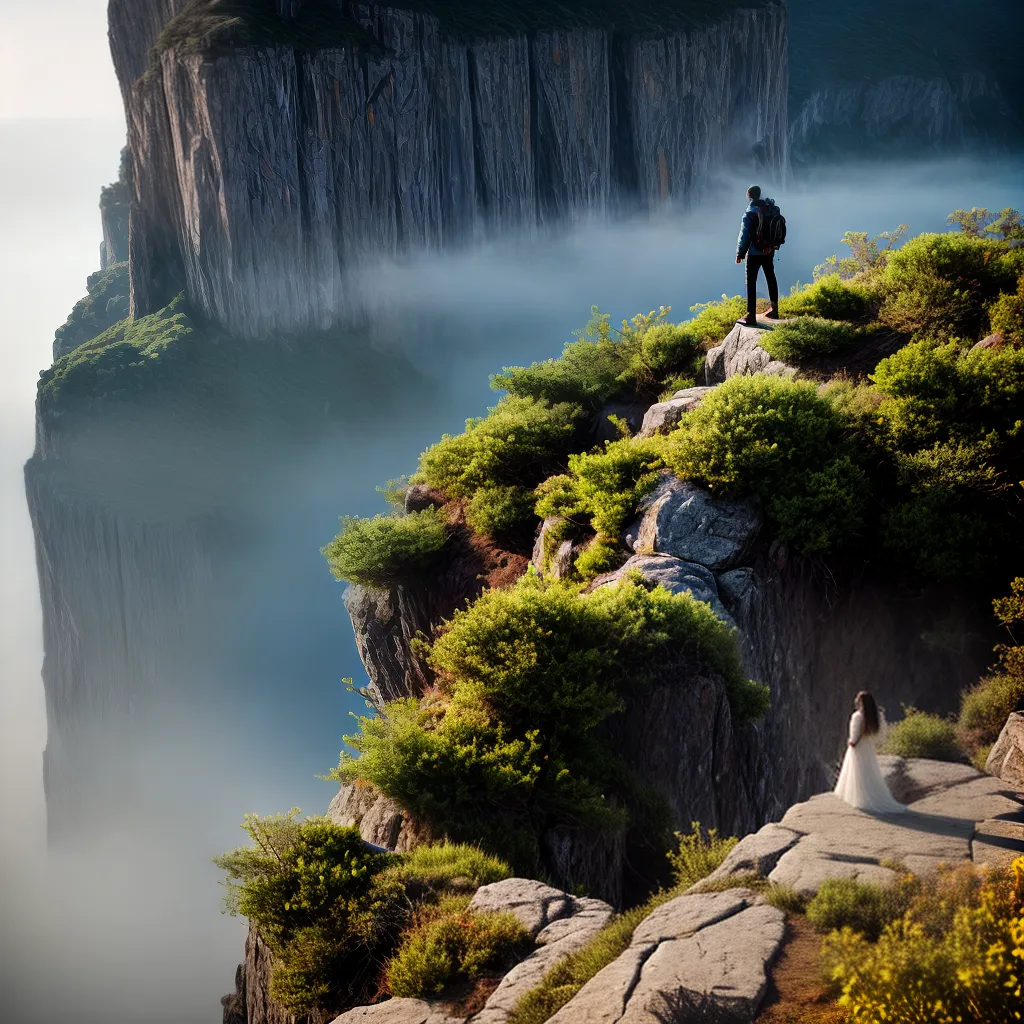 O que significa sonhar com Medo de Coisas Grandes 6 Fotos vencendo medos paisagem cliff