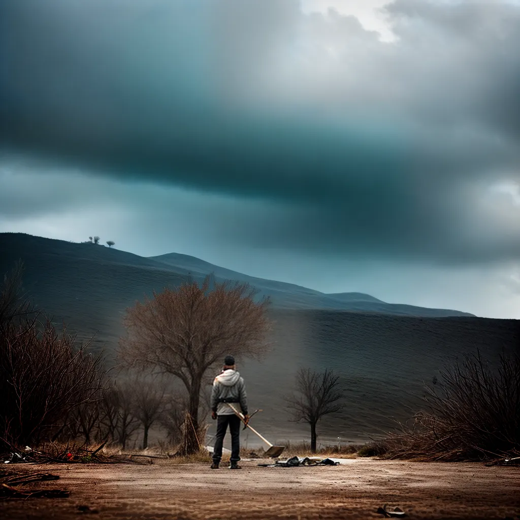 Descubra: Significado de Sonhar com Vento Forte e Agitação 4 Fotos ventania paisagem desolada firme
