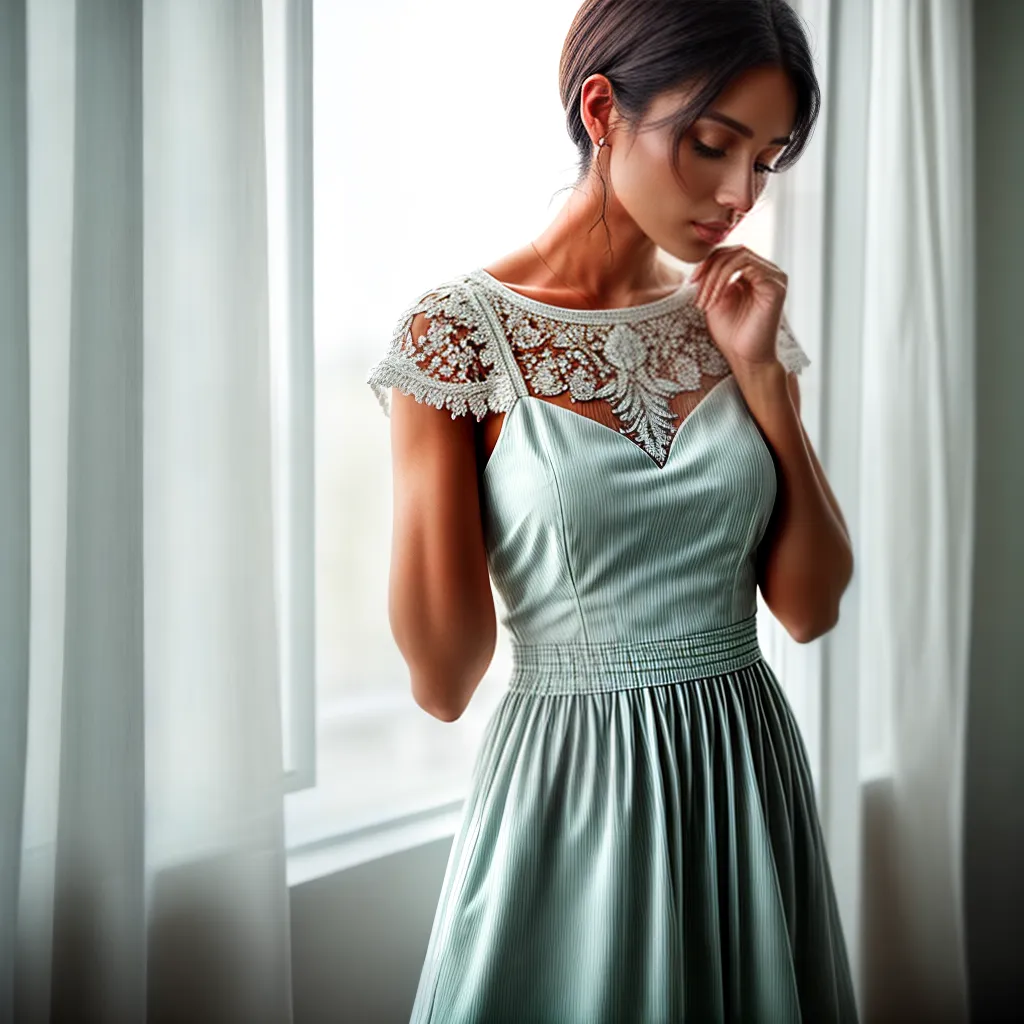 Tecido de Algodão Fino: O que Sonhar com uma Roupa Leve Significa? 2 Fotos vestido algodao leveza sol liberdade