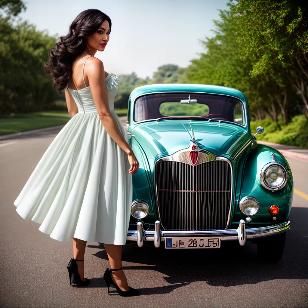 Vestido Vistoso, Volante e Vozinha:
Sonhar com Moda, Direção e Aconchego Familiar - o que Isso Quer Dizer? 2 Fotos vestido vintage carro aventura familia