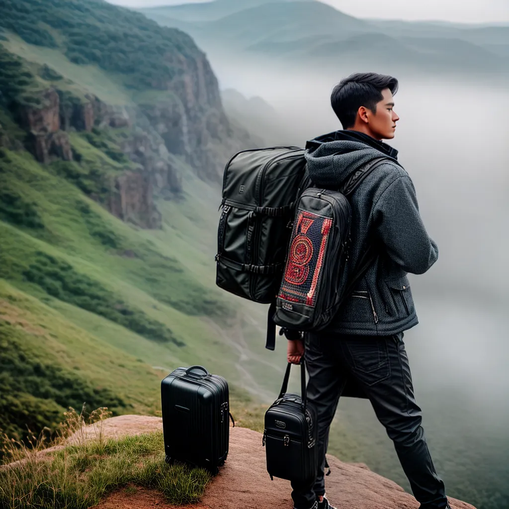 Fotos viagem desafio aventura paisagem mala