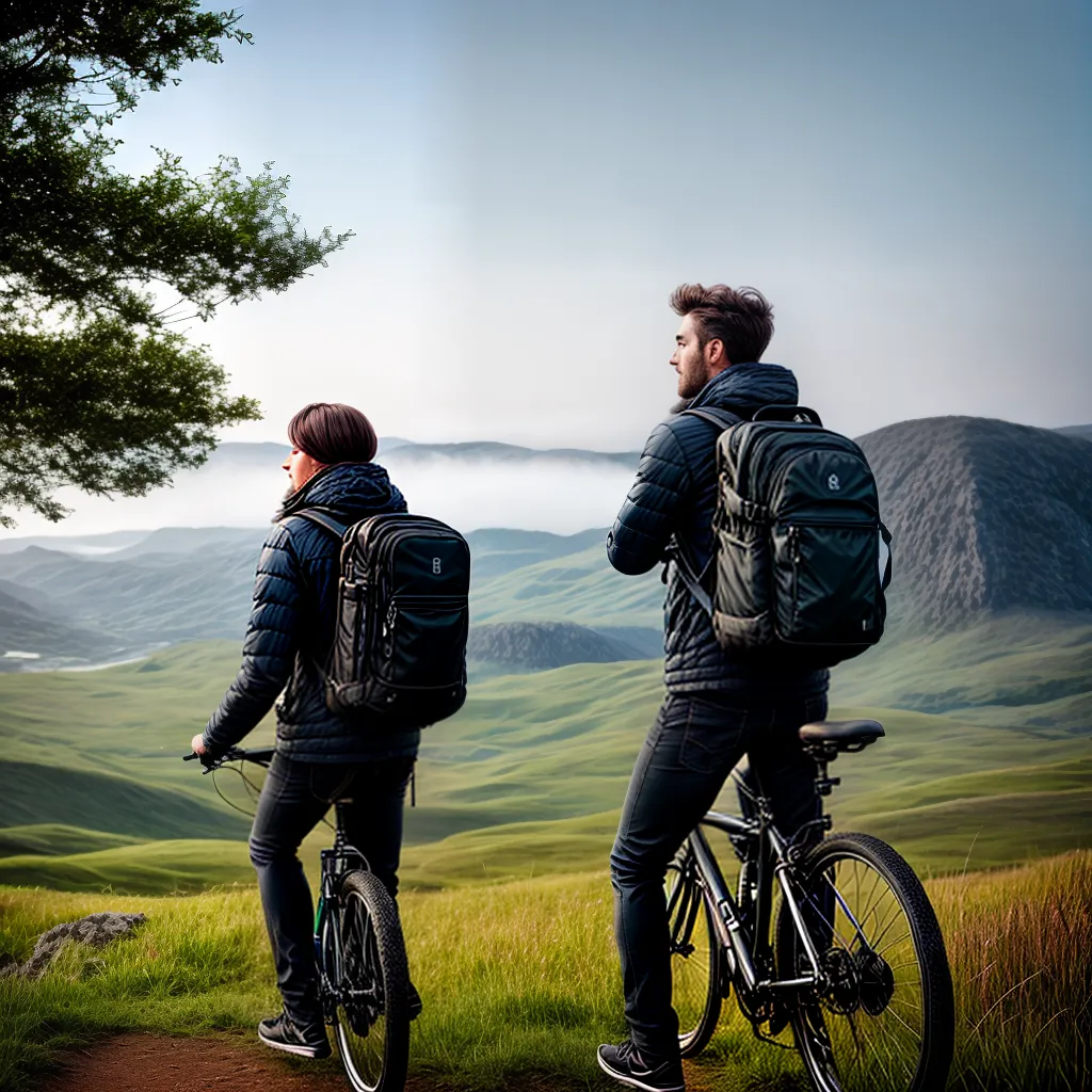 Significado de Sonhar com Viagens Sustentáveis 6 Fotos viagem sustentavel bicicleta garrafa reutilizavel
