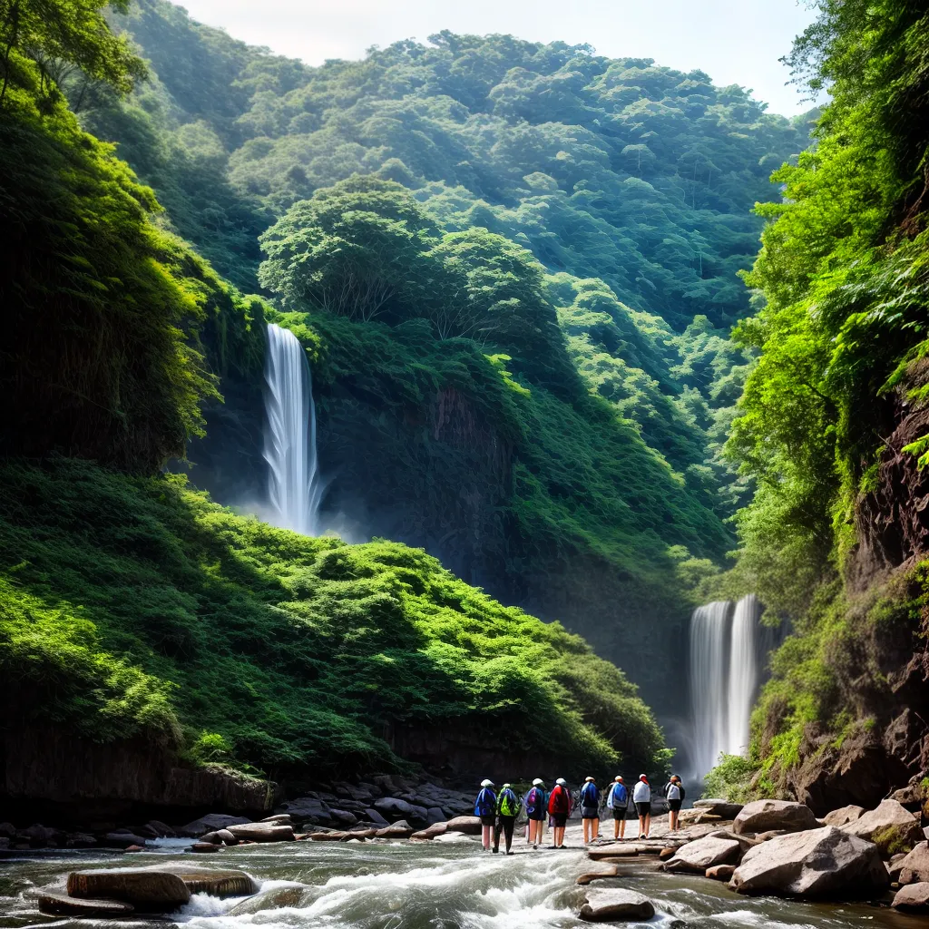 Fotos viagem sustentavel floresta cachoeira