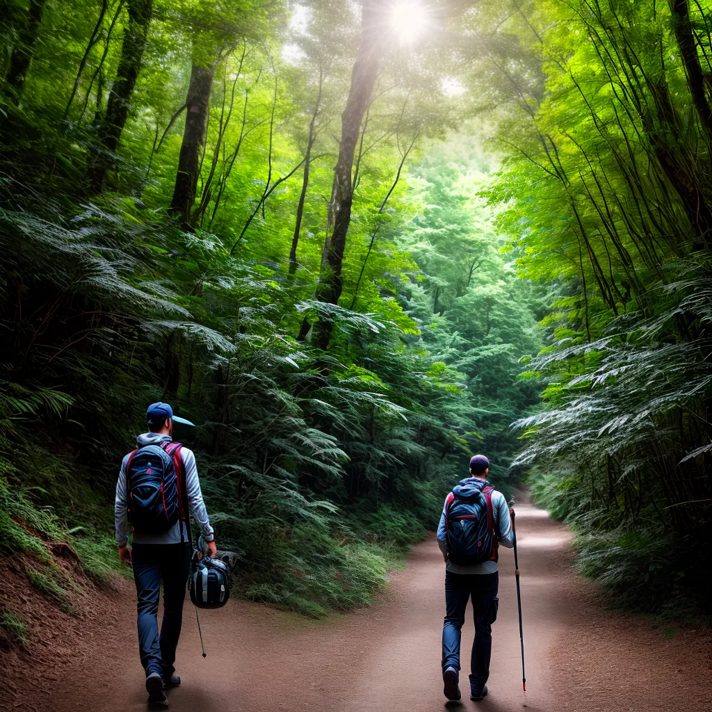 Significado de Sonhar com Viagens Sustentáveis 2 Fotos viagem sustentavel natureza caminhada