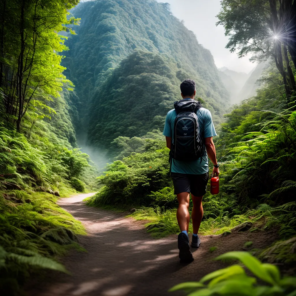 Qual o significado de sonhar com viagem e turismo sustentável? 2 Fotos viagem sustentavel trilha floresta