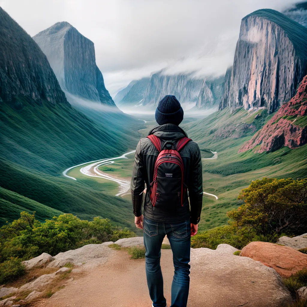 Desvendando o Significado de Sonhar com uma Viagem Responsável 2 Fotos viajante mochila mapa paisagem natureza