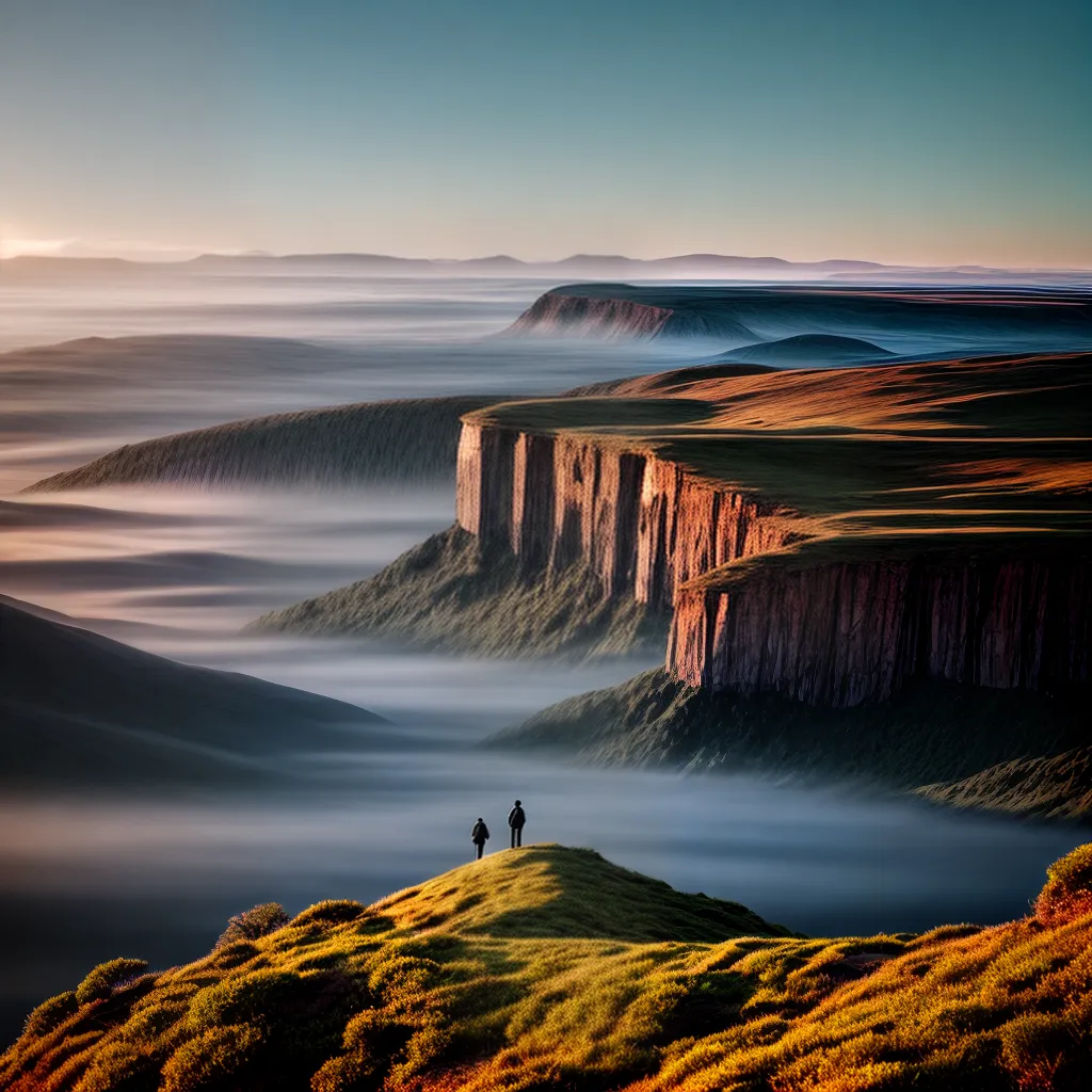 Distância Honesta: Qual o significado de sonhar com lugares remotos? 4 Fotos viajante solitario cliff paisagem