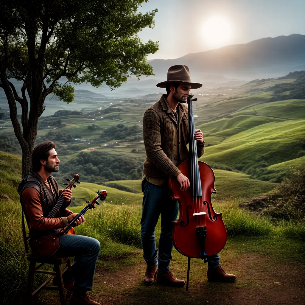 Violeiro: descubra o que significa sonhar com um músico de viola. 6 Fotos violeiro luar campo tradicao