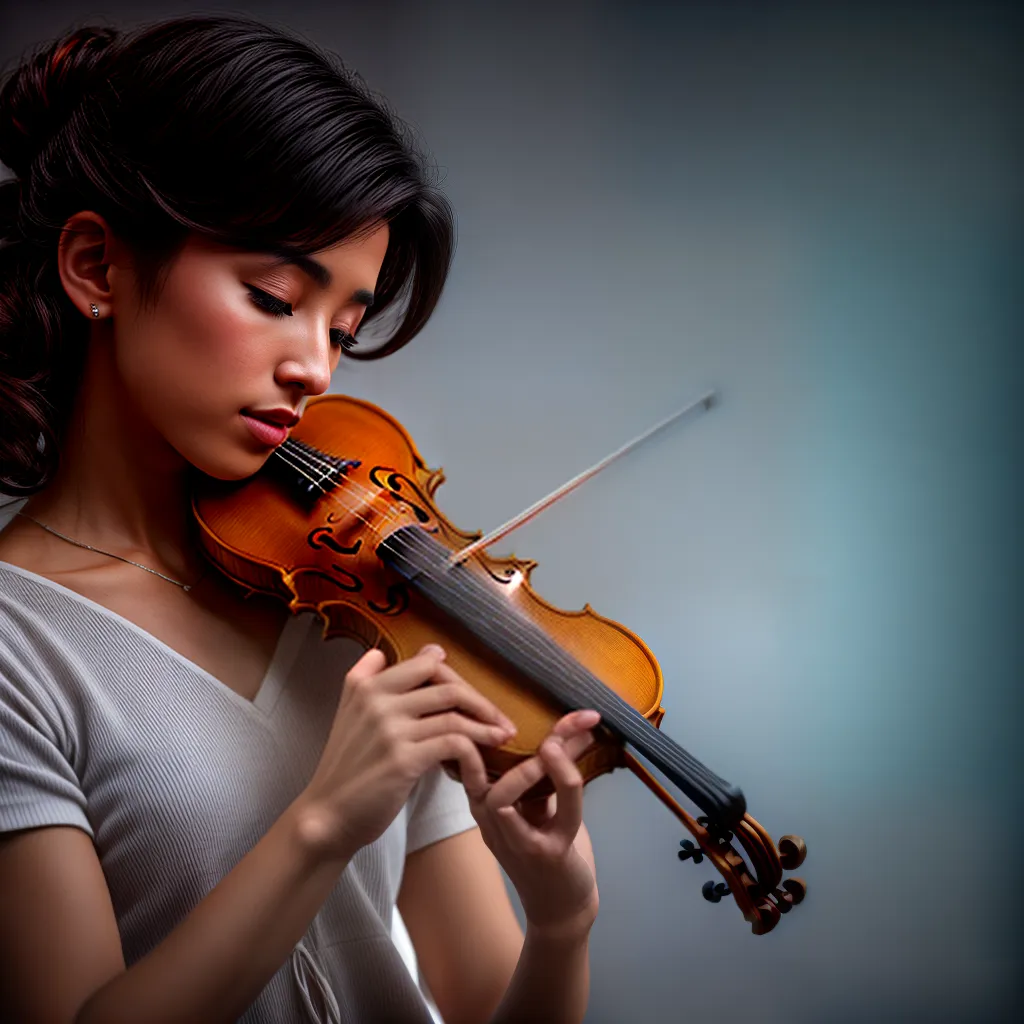 Fotos violino sonho luzes paz